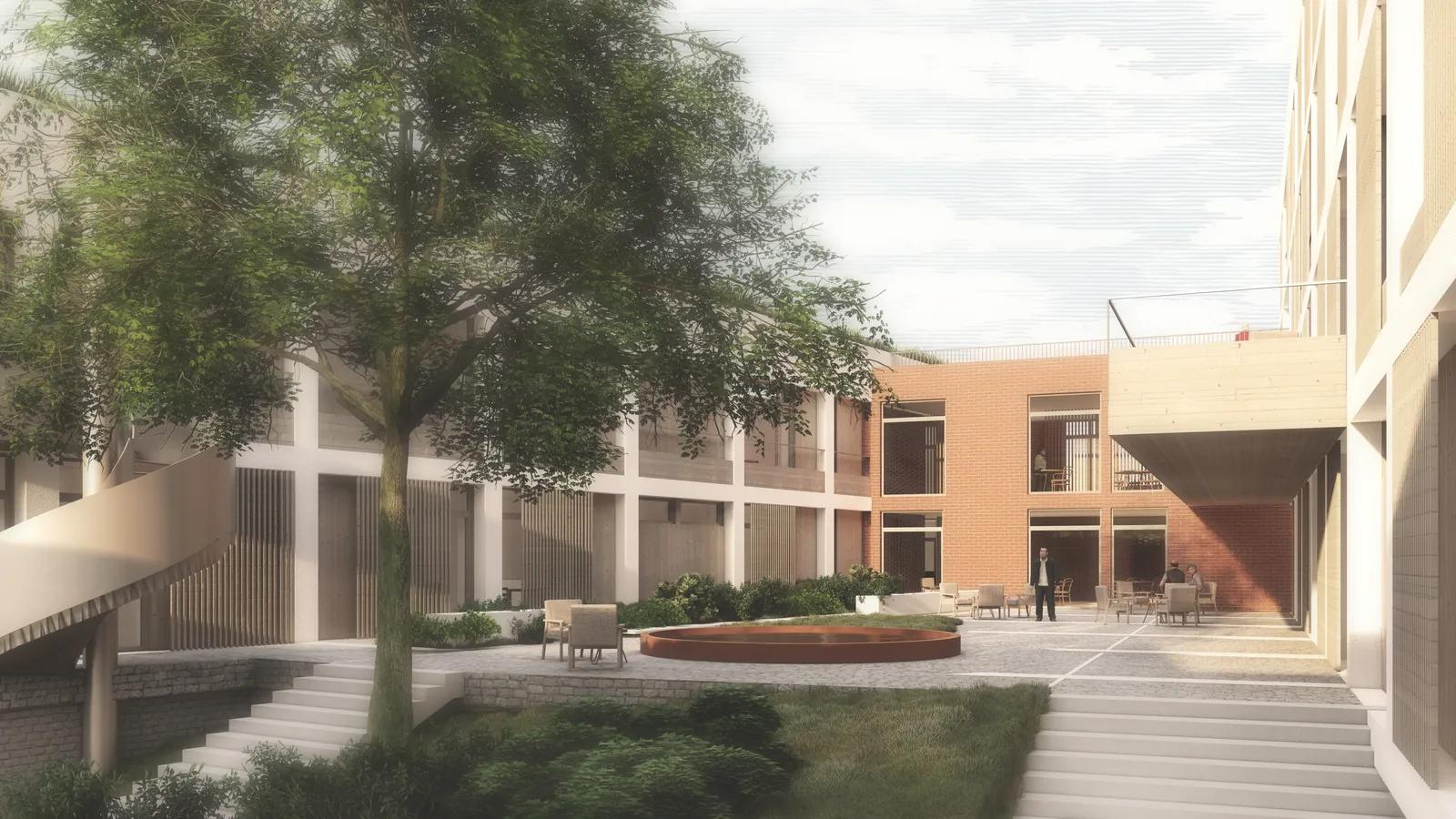 Vizualizace projektu "Domov pro seniory"