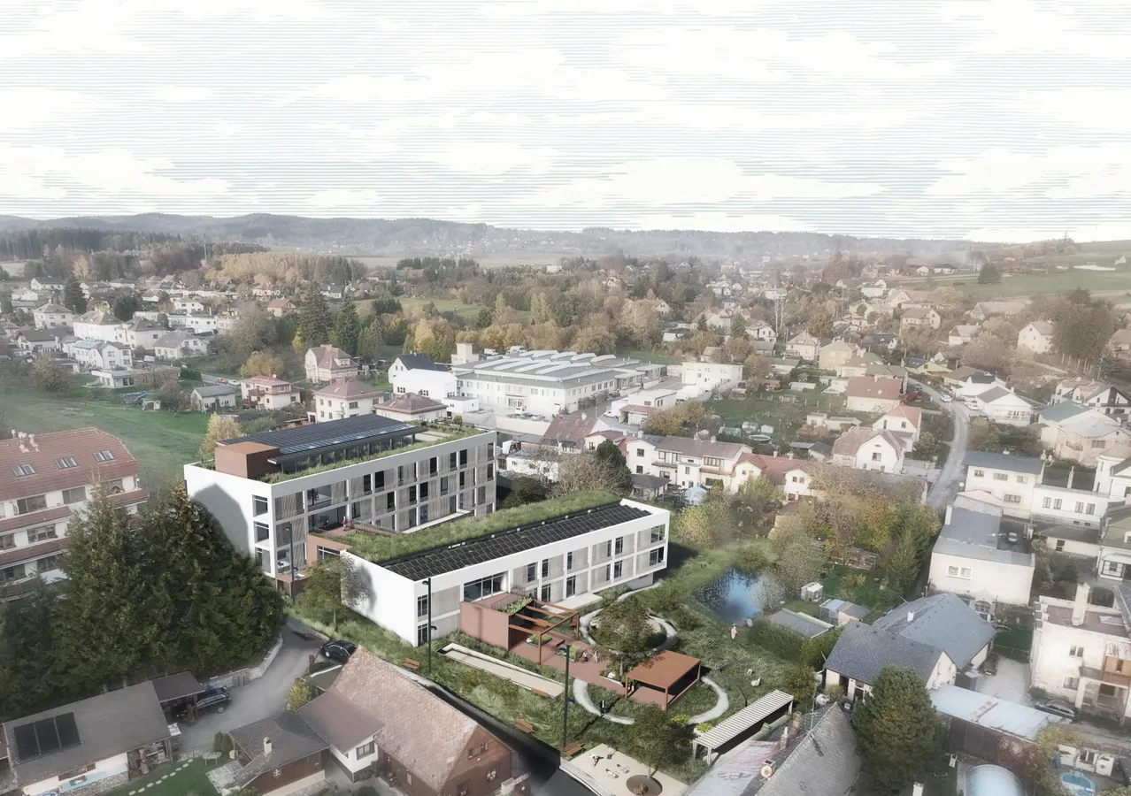 Vizualizace projektu "Domov pro seniory"