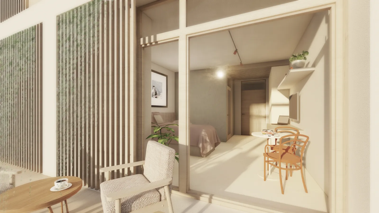 Vizualizace projektu "Domov pro seniory"