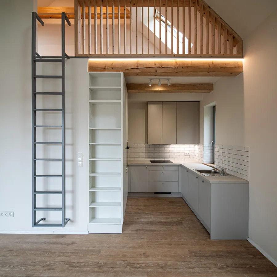 Vizualizace projektu "Bytový dům"