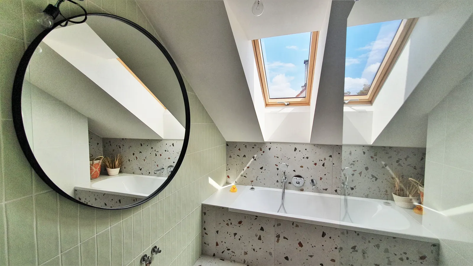 Vizualizace projektu "Dvojdům"