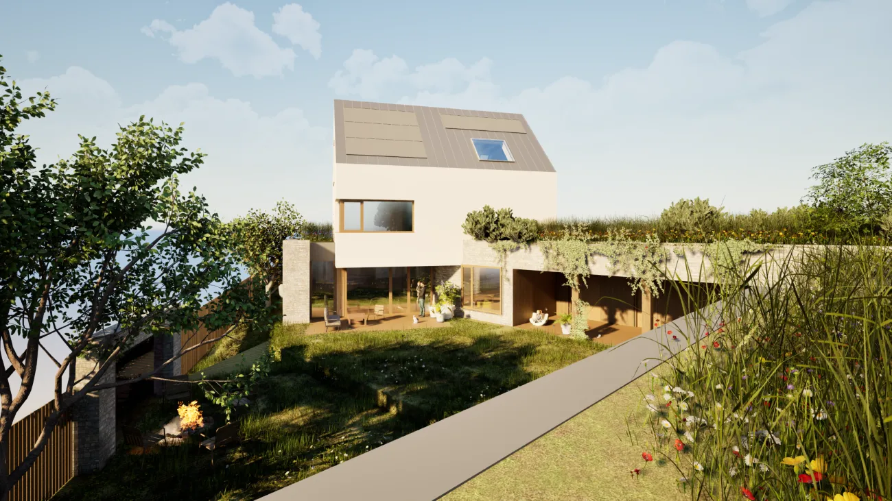 Vizualizace projektu "Návrh Dům stodůlky"