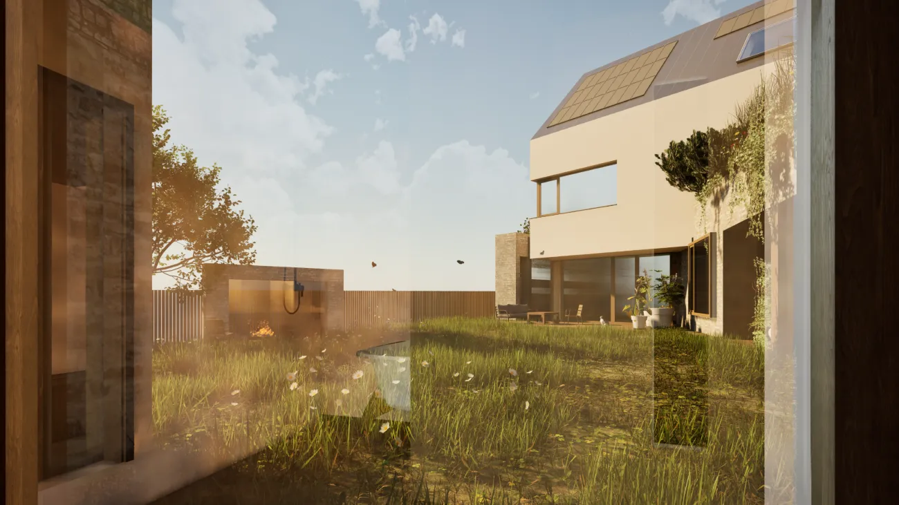 Vizualizace projektu "Návrh Dům stodůlky"