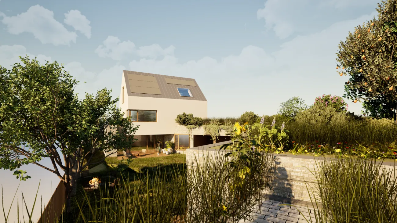 Vizualizace projektu "Návrh Dům stodůlky"