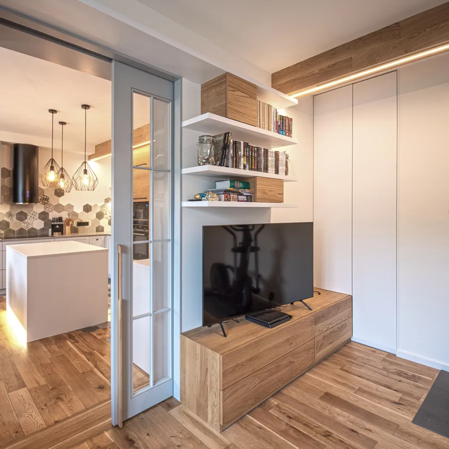 Vizualizace projektu "Byt pro mladou rodinu"