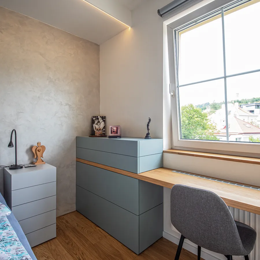 Vizualizace projektu "Byt pro mladou rodinu"